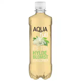 Fleggaard Aqua full icetea elderflower 18x0,5 l tilbud