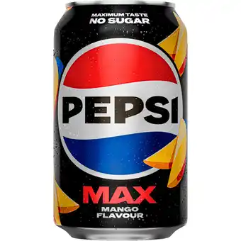 Fleggaard Pepsi max mango 24x0,33l tilbud