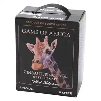 Game of africa rød 3 l