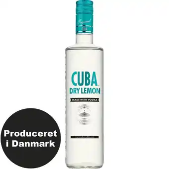 Fleggaard Cuba dry lemon 30% 0,7 l tilbud
