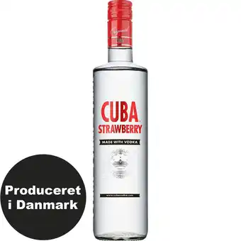 Fleggaard Cuba strawberry 30% 0,7 l tilbud