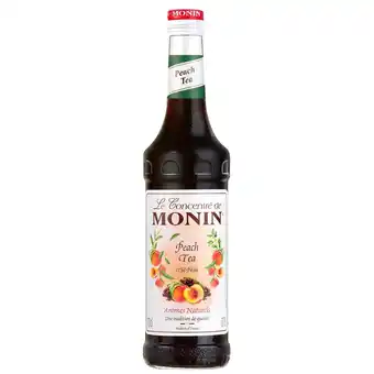 Fleggaard Monin sirup fersken 0,7l tilbud