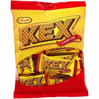 Fleggaard Cloetta kex mini 156 g tilbud
