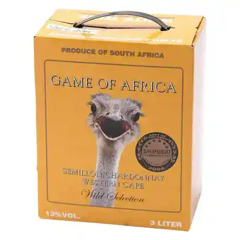Fleggaard Game of africa hvid 3 l tilbud