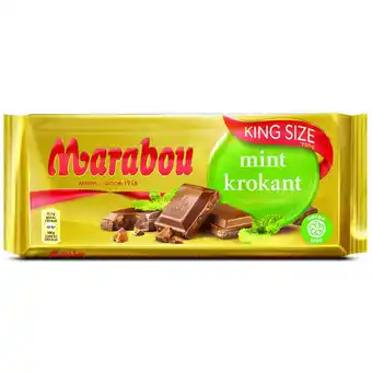 Fleggaard Marabou mintkrokant 250 g tilbud