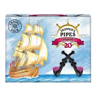 Fleggaard Malaco skipper's pipes 20 stk. 340g tilbud