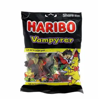Fleggaard Haribo vampyrer 375 gr. dk tilbud