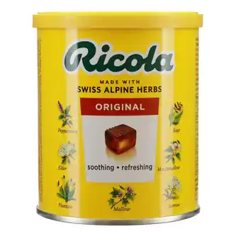 Fleggaard Ricola schweizer urtebolcher 250 g tilbud