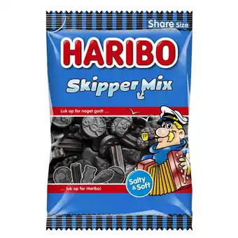 Fleggaard Haribo skipper mix 375 g tilbud