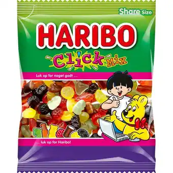 Fleggaard Haribo click mix 325 g tilbud