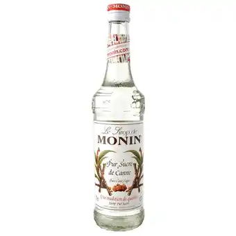 Fleggaard Monin sirup rørsukker 0,7 l tilbud
