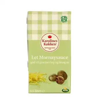 Fleggaard Karolines mornay sauce 4% 500 ml tilbud