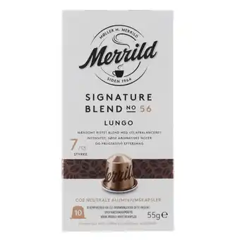 Fleggaard Merrild signature blend no.56 10 kapsler tilbud