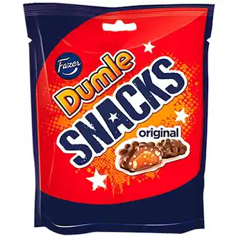 Fleggaard Fazer dumle snack 175g tilbud