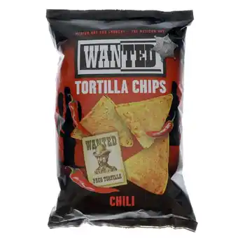 Fleggaard Wanted tortilla chips chili 450g tilbud