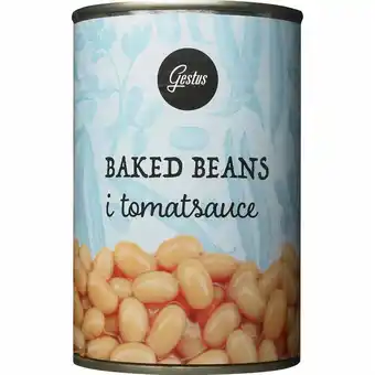 Gestus baked beans i tomat 420g