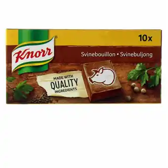 Fleggaard Knorr svinebouillon 100 g tilbud