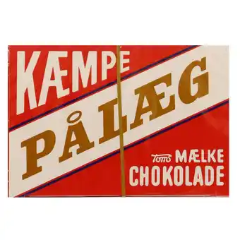 Fleggaard Toms kæmpe pålægschokolade mælk 15 stk 90 g tilbud