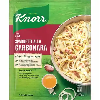 Fleggaard Knorr spaghetti carbonara fix 36 g tilbud