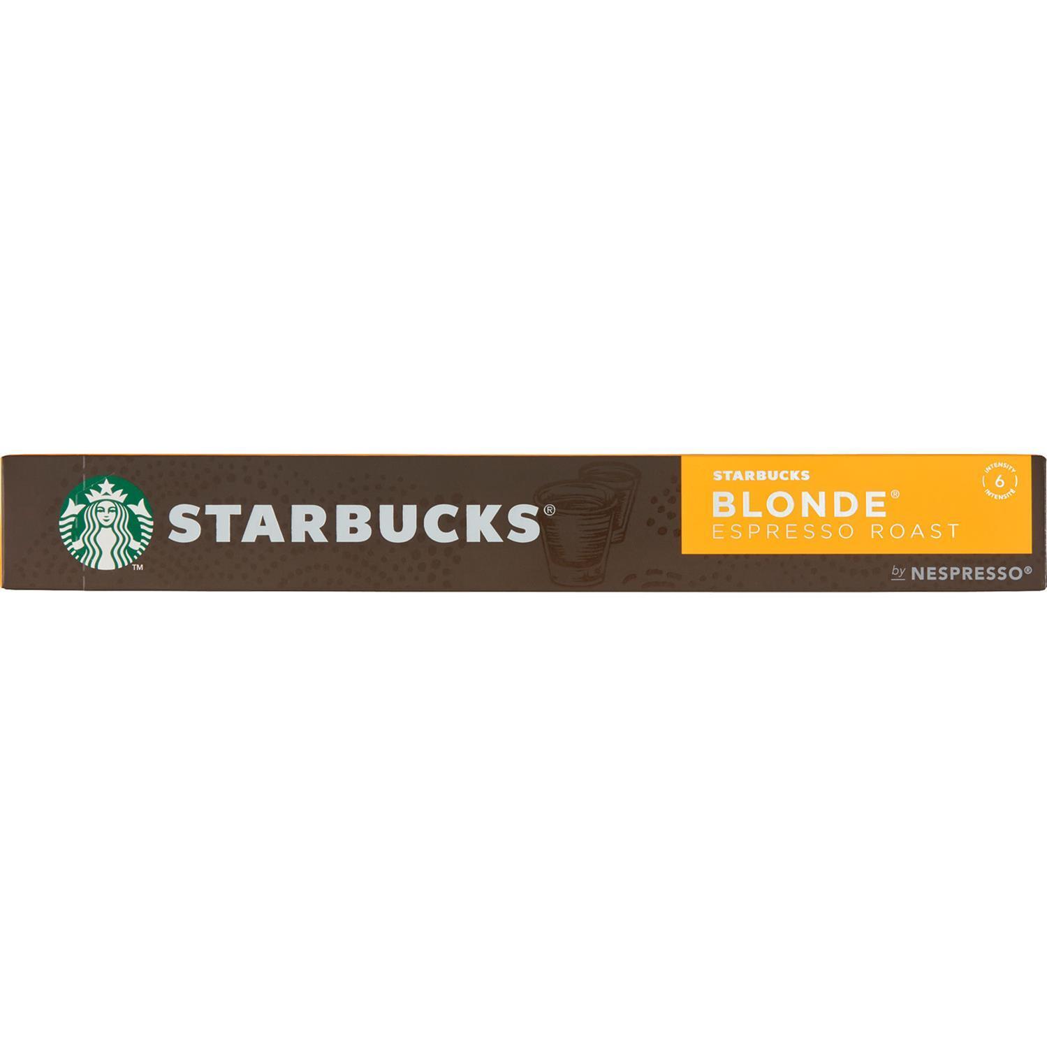 Starbucks blonde espresso roast 10 kapsler 53 g tilbud hos Fleggaard
