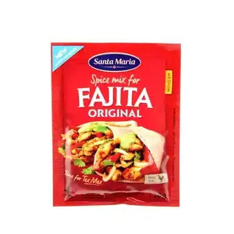 Fleggaard Santa maria tex mex fajita spice mix 28 g tilbud