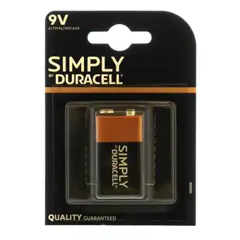 Fleggaard Duracell simply 9v b1 tilbud