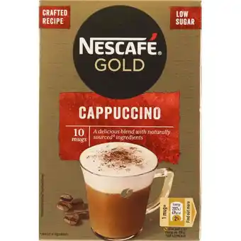 Fleggaard Nescafe cappuccino 10 breve 125 g tilbud