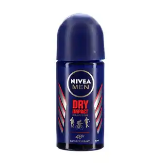 Fleggaard Nivea deo dry impact roll-on male 50 ml tilbud