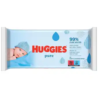 Fleggaard Huggies pure wipes vådservietter tilbud