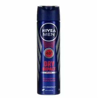 Fleggaard Nivea deo dry impact spray male 150 ml tilbud