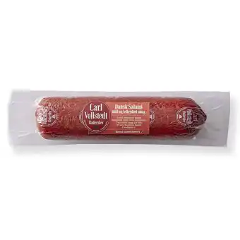 Fleggaard Carl vollstedt dansk salami 750 g tilbud