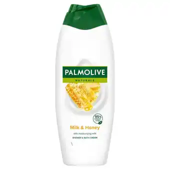 Fleggaard Palmolive showergel naturals milk & honey 650 ml tilbud