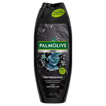 Fleggaard Palmolive shower gel refreshing (blå) 500 ml tilbud