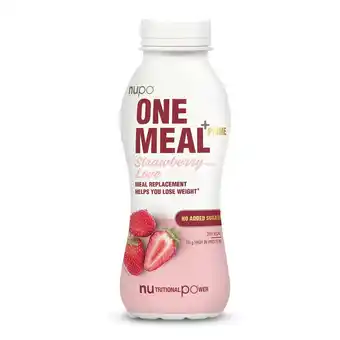 Nupo one meal +prime rtd - strawberry 330 ml