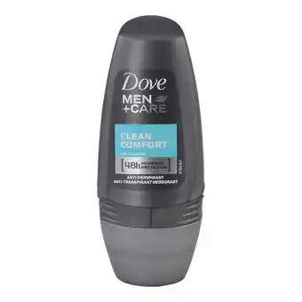 Fleggaard Dove men deo roll-on clean comfort 50 ml tilbud