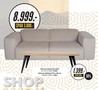 My Home Rossi 2,5 personers sofa tilbud
