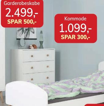 Daells Bolighus Kommode tilbud