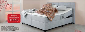 Daells Bolighus Komplet elevationsseng tilbud