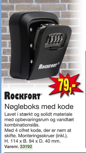 Harald Nyborg Nøgleboks med kode tilbud