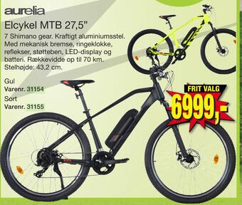 Harald Nyborg Elcykel mtb 27,5 tilbud