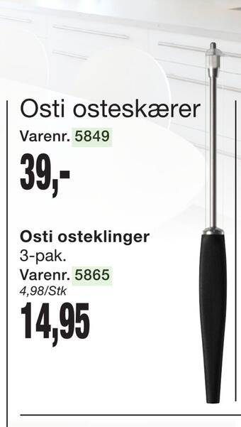 Harald Nyborg Osti osteskærer tilbud