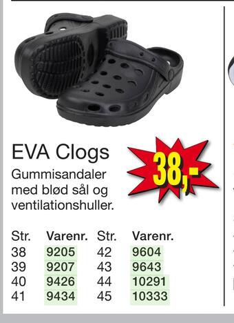 Harald Nyborg Eva clogs tilbud