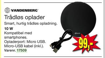 Harald Nyborg Trådløs oplader tilbud