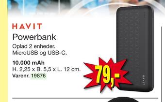 Harald Nyborg Powerbank tilbud