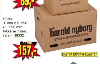 Harald Nyborg Flytte-/ opbevaringskasse tilbud