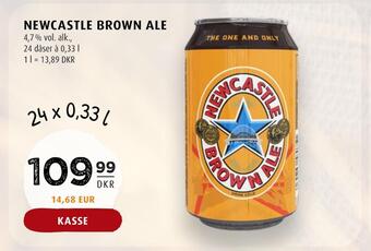 Scandinavian Park Newcastle brown ale tilbud