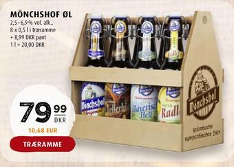 Scandinavian Park Mönchshof øl tilbud