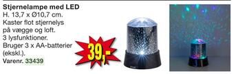Harald Nyborg Stjernelampe med led tilbud