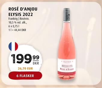 Rosé d'anjou elysis 2022