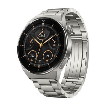 Power Huawei watch gt 3 pro 46 mm titanium med titaniumrem tilbud